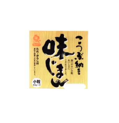 KAJINOYA Fermentierte Sojabohnen ohne Soße 46gx3 Aji-Jiman