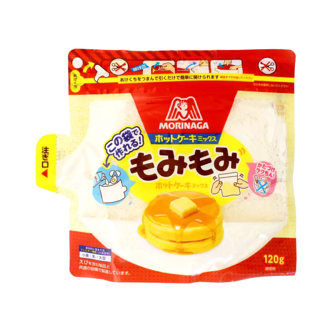 MORINAGA  Jpn Style Hot-Cake Pancake Mix Disposable Pack 120g MHD:05.2024