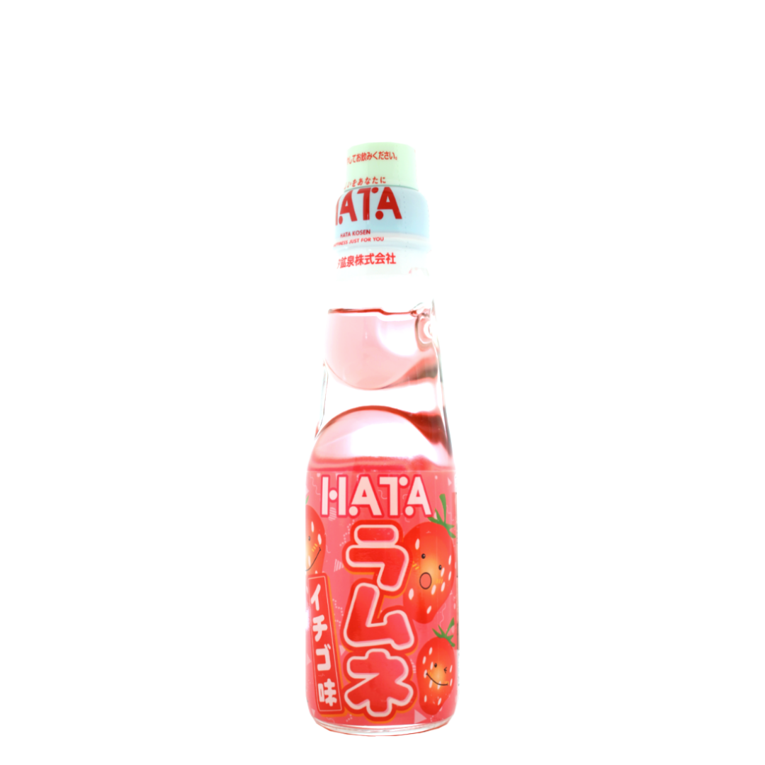 HATA Ramune Lemonade Strawberry flavor 200ml
