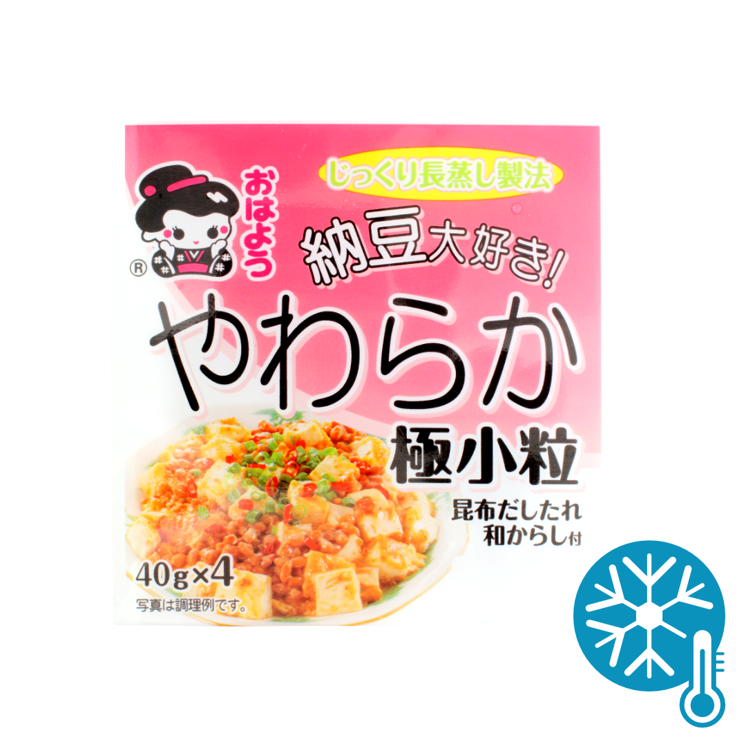 YAMADA FOODS Natto Daisuki Fermented soya beans with mustard 40g x 4P 160g