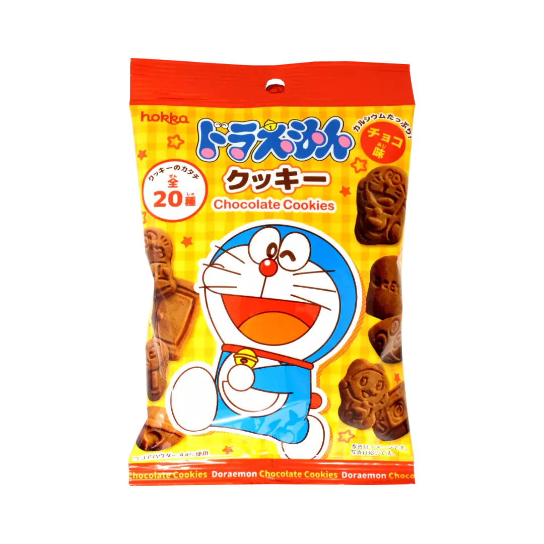 HOKURIKU SEIKA Doraemon Chocolate Cookies 60g