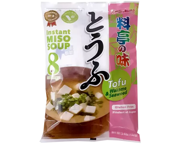 MARUKOME  Instant Misosuppe mit Tofu Vegetarisch 152g  