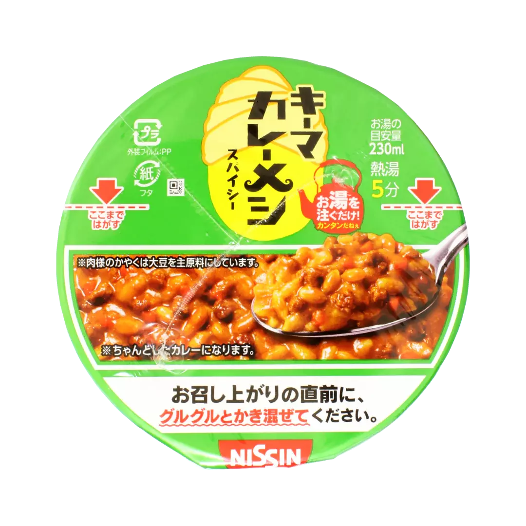 NISSIN Keema Curry-Meshi Spicy Cup 105g