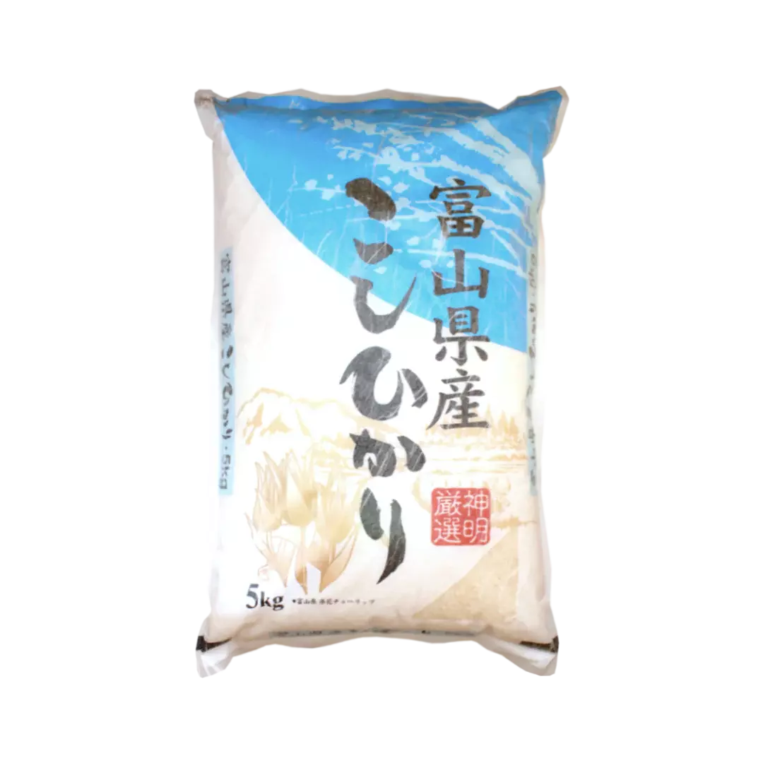 SHINMEI  KOSHIHIKARI Japanischer Reis aus Toyama Präf. 5kg