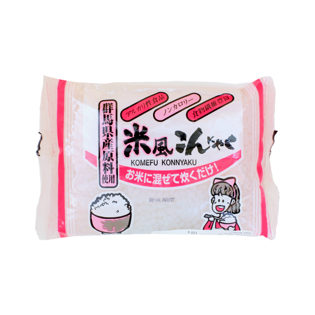 ツトム食品 米風こんにゃく 150g   賞味期限:07.11.2023