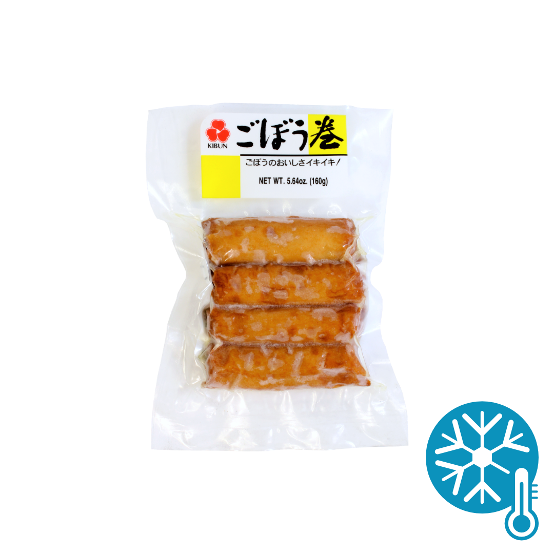 KIBUN Fried salsify in tofu 160g Gobo Maki  BBD:30.05.2024