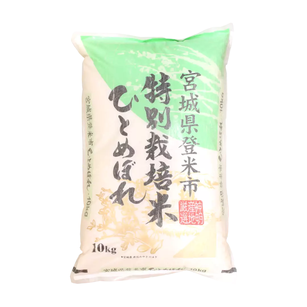 SHINMEI  HITOMEBORE Japanischer Reis aus Miyagi Präf. 10kg
