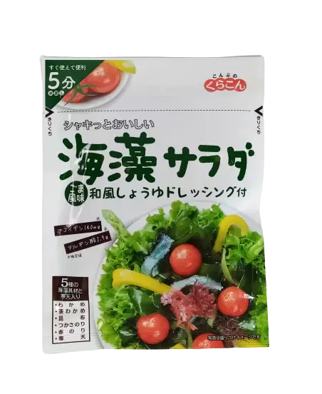 KURAKON Seetang Salat mit Sesam-Sojasoße 40g