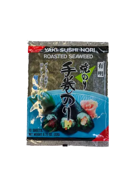 TAKAOKAYA Silver Sushi-Nori (10 Blätter) 22g