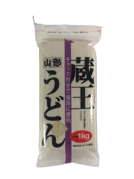 MIURA FOODS Zaoh wheat noodles from Yamagata pref. 1kg