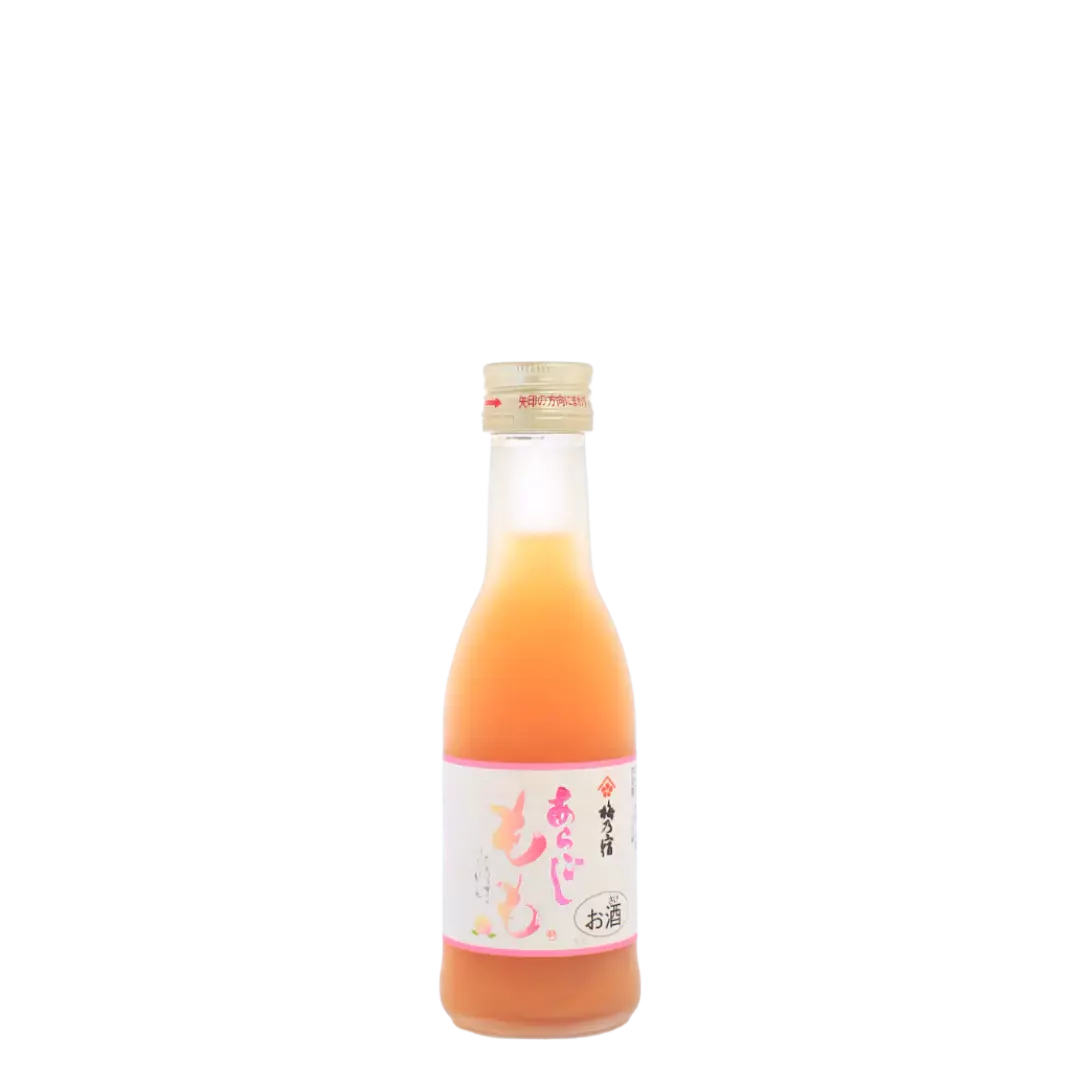 UMENOYADO Alkoholhaltiges Getränk mit Pfirsich Aragoshi Momo 180ml 8% Vol. 