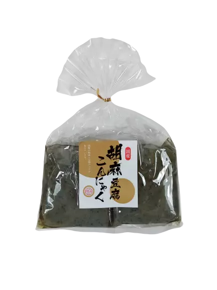 ツトム食品 胡麻豆腐こんにゃく 400g 賞味期限:04.2024