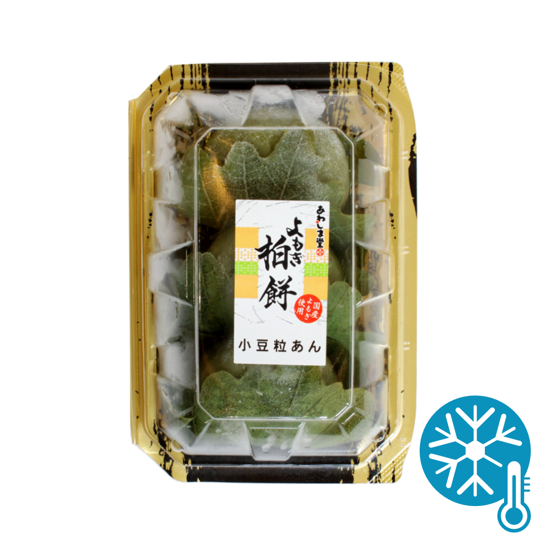 AWASHIMADO Reiskuchen mit Kreuter (Kashiwa-Mochi) 53g x 3p  159g