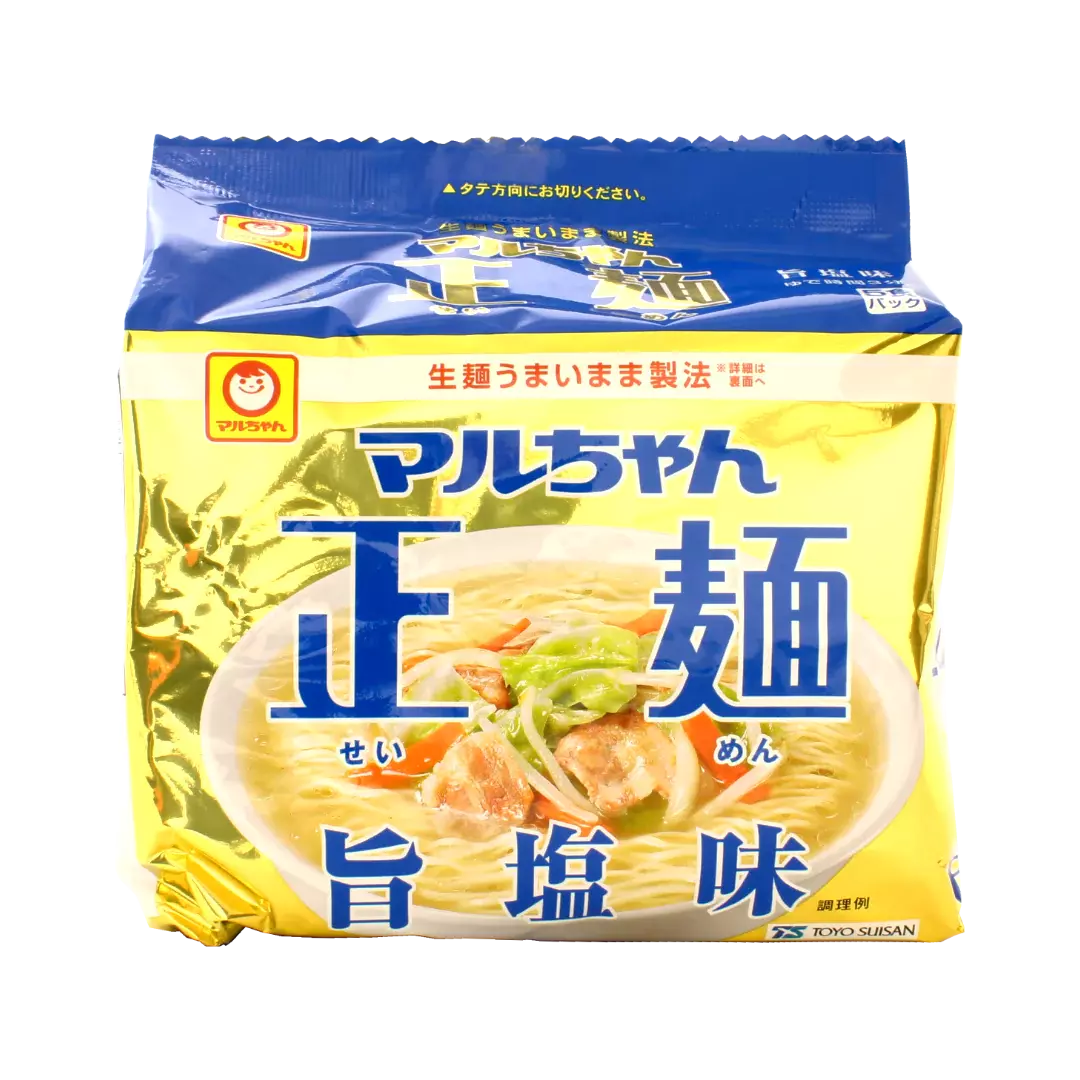 TOYO-SUISAN Maruchan Seimen Instant Noodles Salt Flavor 112g x 5p 560g BBD:22.04.2024