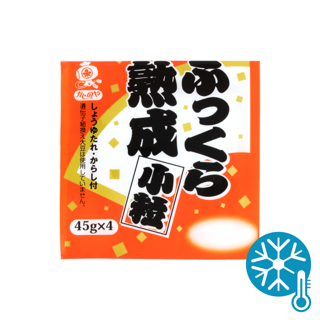 KAJINOYA Fermented Soybean without Sauce 45.8gx4 Fukkura Natto