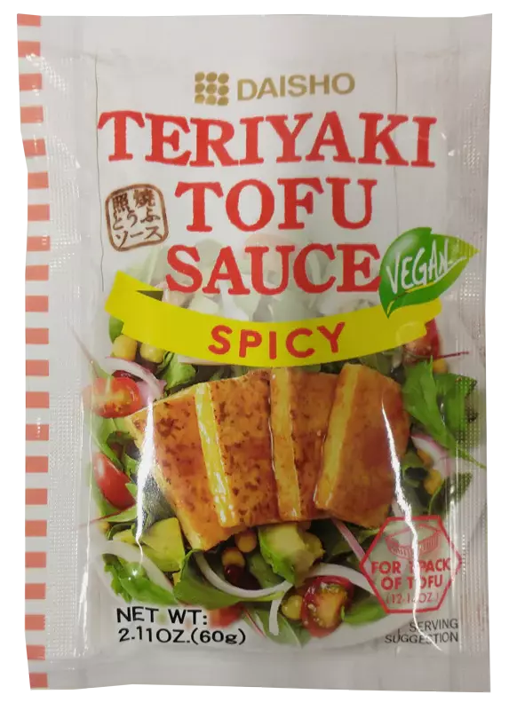 DAISHO Teriyaki Tofu Sauce Spicy  60g  MHD:25.02.2023