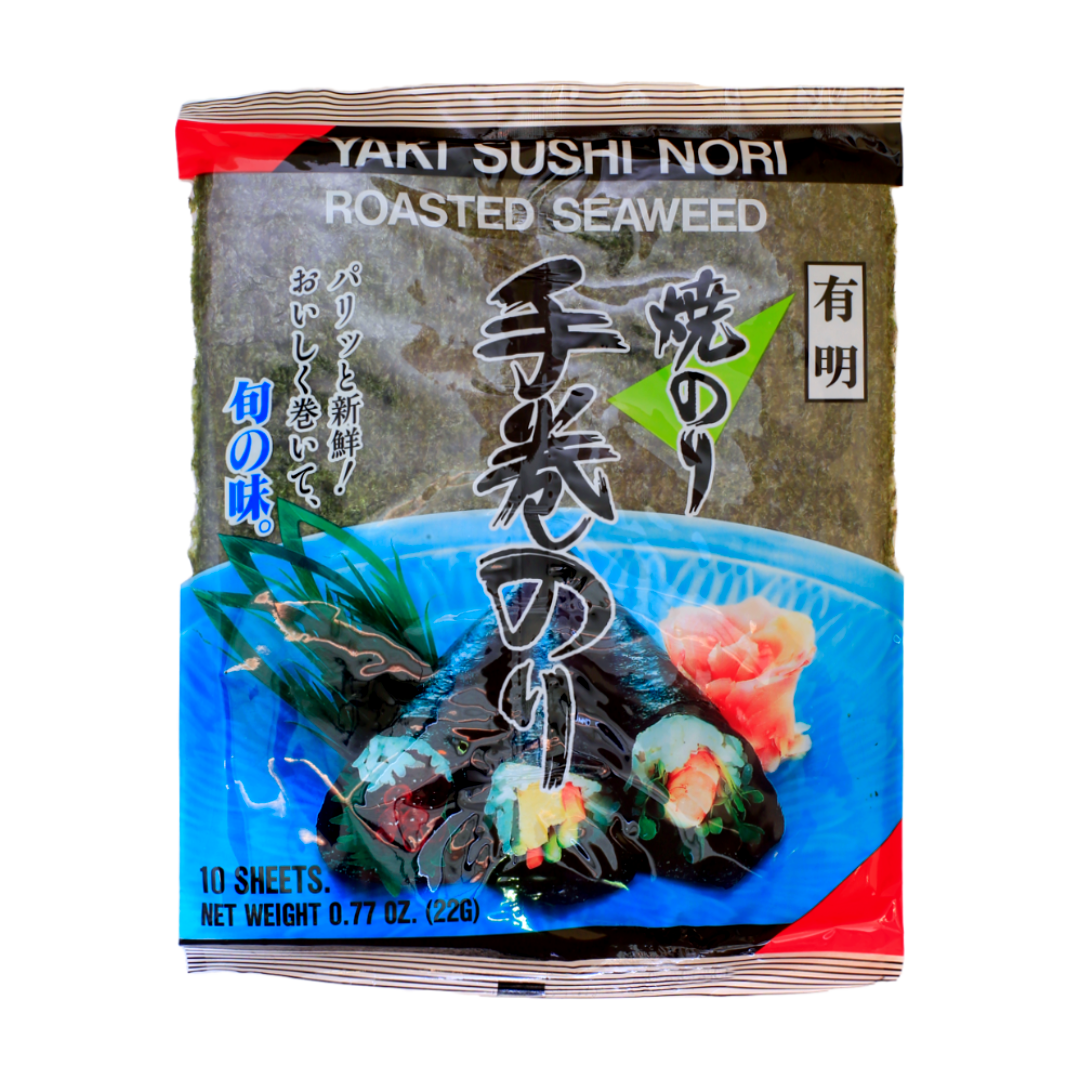 TAKAOKAYA Silver Sushi-Nori (10 Blätter) 22g  MHD:28.02.2024